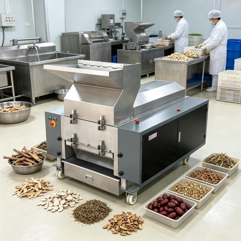 Dried Herbs - 粗砕機、工業用一次破砕機、低メンテナンスコスト、乾燥薬草やスパイスの加工に最適。