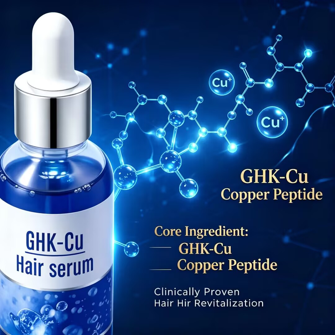 Licorice Root Sticks - 30ML銅ペプチドヘアセラムGHK-Cuペプチド育毛用頭皮保湿剤高度な再生毛根強化ヘアオイル