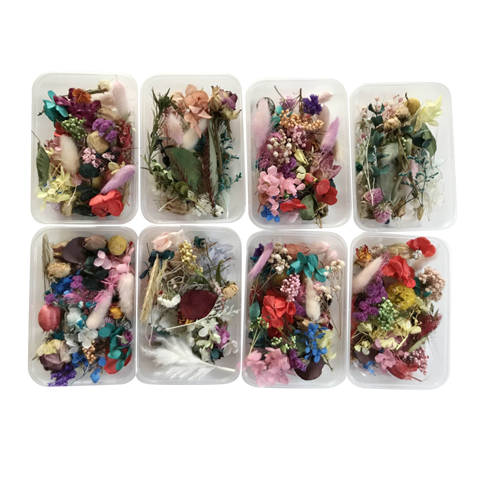 家の装飾のための芸術的な手漉きキット,乾燥した花の形をした装 - Dried Herbs のレビューと価格
