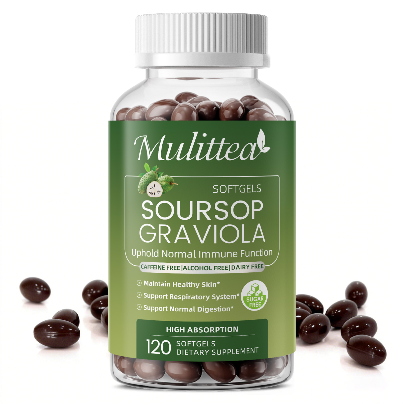 マルチティーグラビオラサワーソップエキスカプセル 免疫と消化 - Chamomile Tea のレビューと価格
