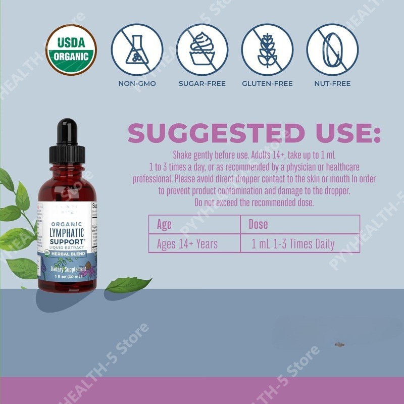 リンパサポートドロップス オーガニックリンパクレンズ 免疫サ - Echinacea のレビューと価格