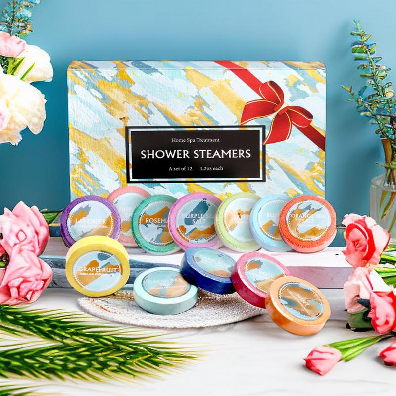 12個入り エッセンスオイルシャワータブレット 植物エキス配 - Lavender Oil のレビューと価格