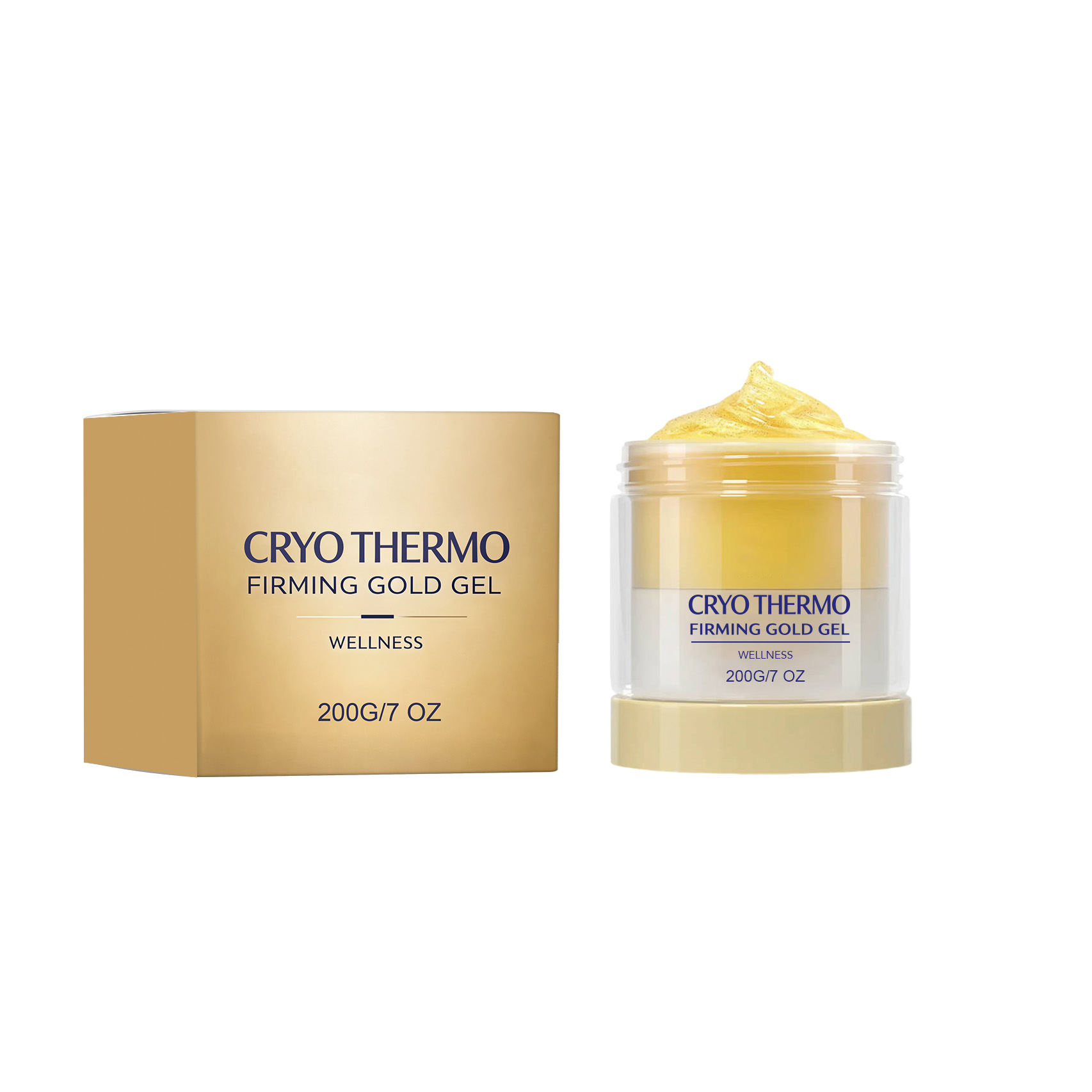 クライオサーモファーミングゴールドジェル 肌のたるみ治療 脂 - Herbal Tincture のレビューと価格