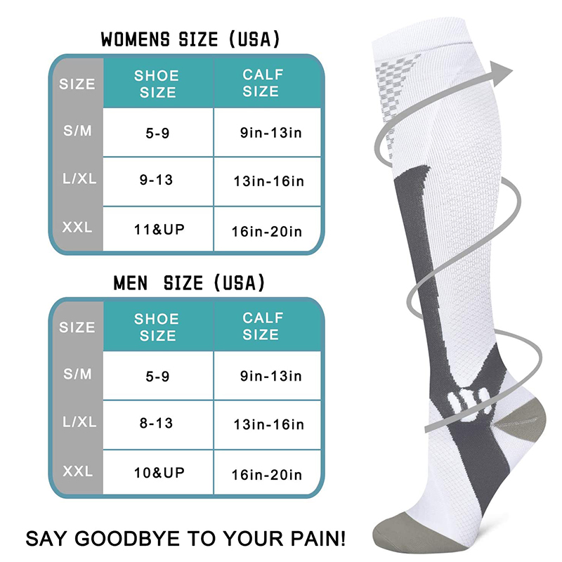 Brothock 医療スポーツ圧縮ソックス男性と女性 20- - Echinacea のレビューと価格