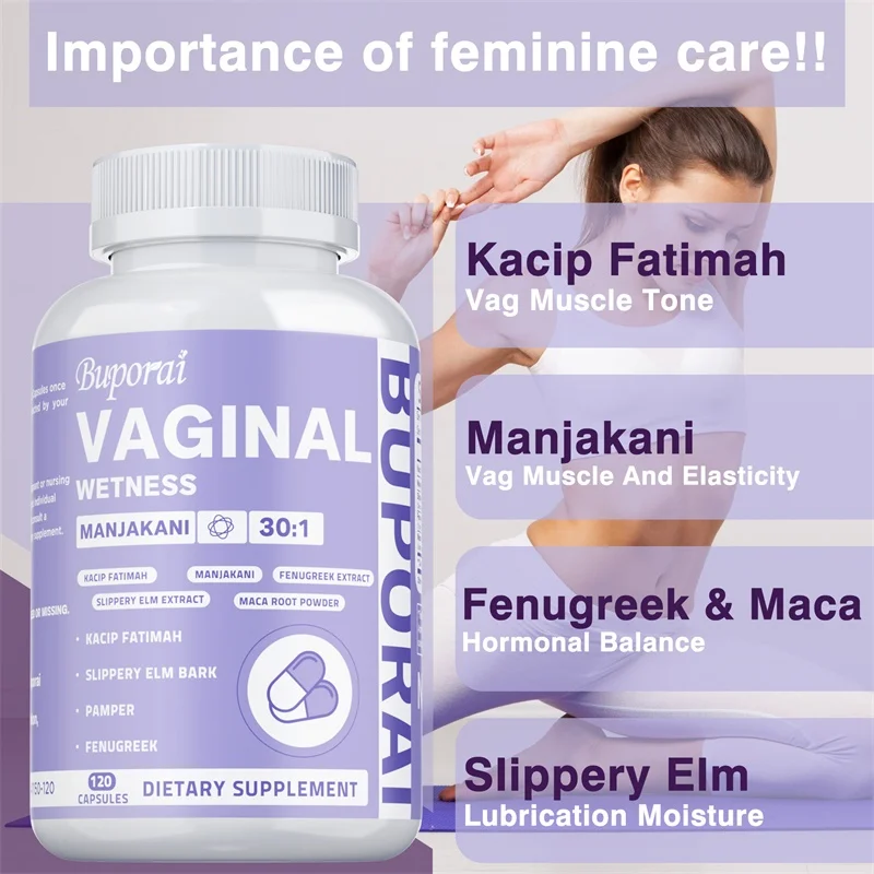 膣の湿り - 膣の健康サプリメント、女性のPHバランス、臭い - Chamomile Tea のレビューと価格