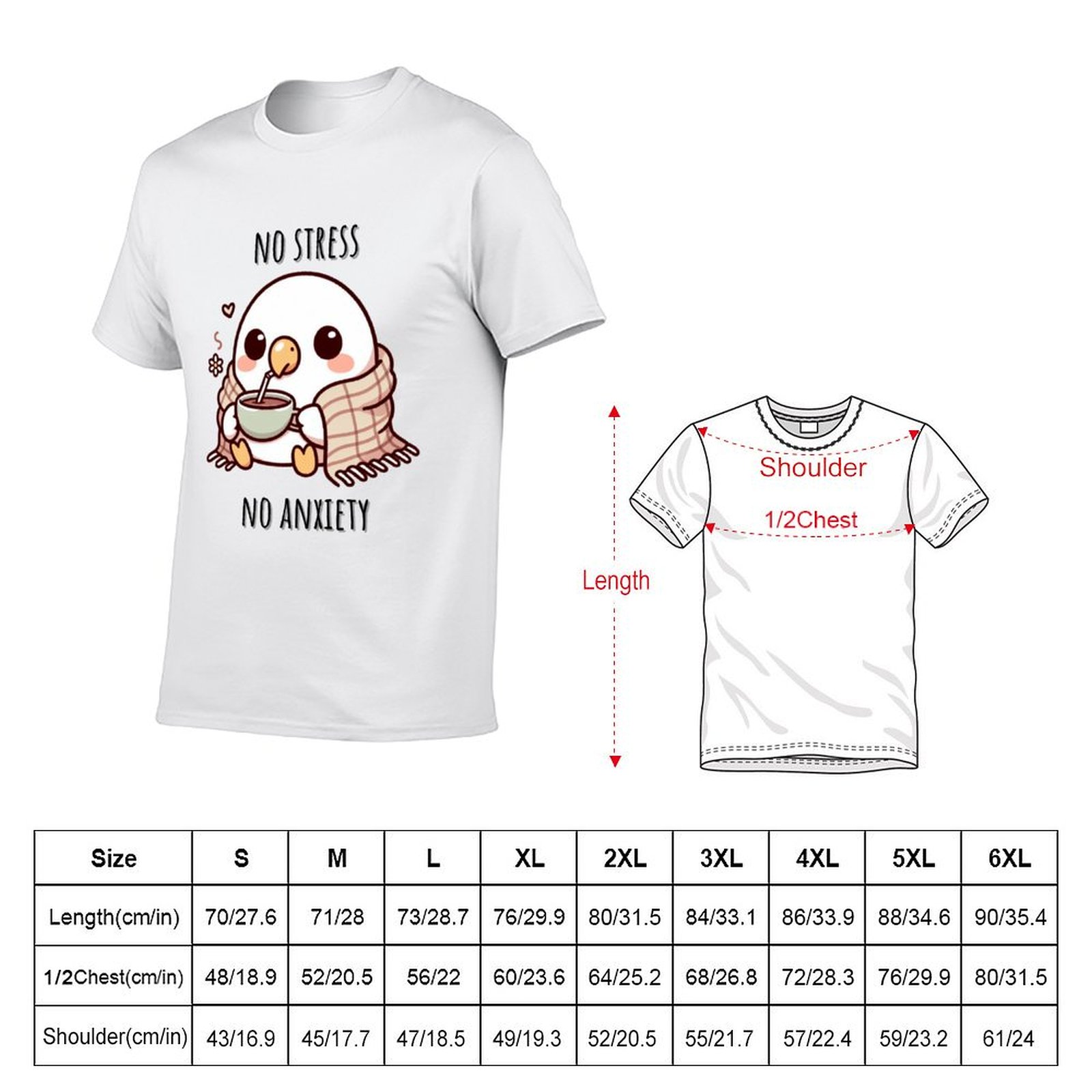 カモミール ティー パラキート Tシャツ カジュアル ルーズ - Chamomile Tea のレビューと価格