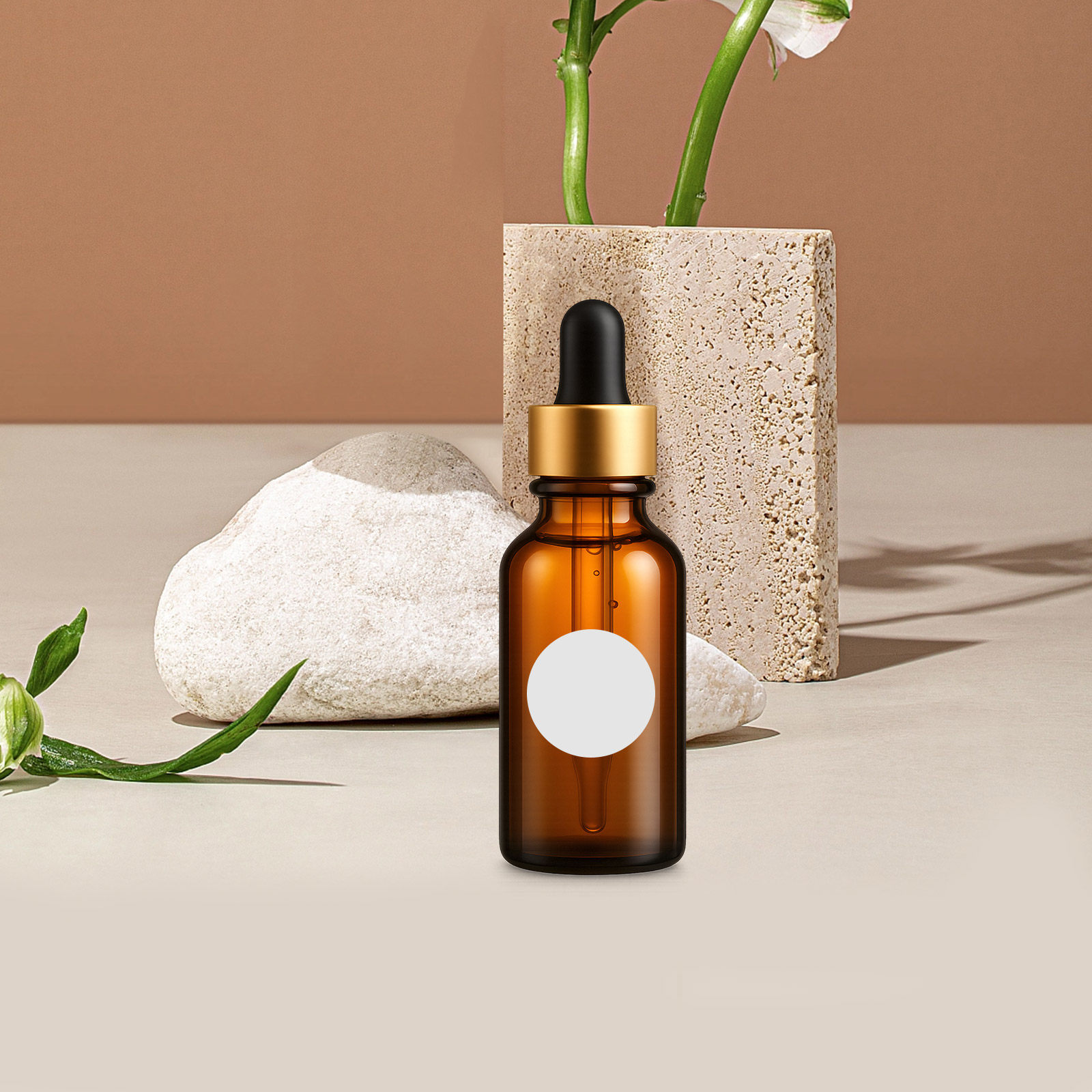 7425個入り ミニ丸型無地ステッカーラベル 白 10mm  - Essential Oils のレビューと価格