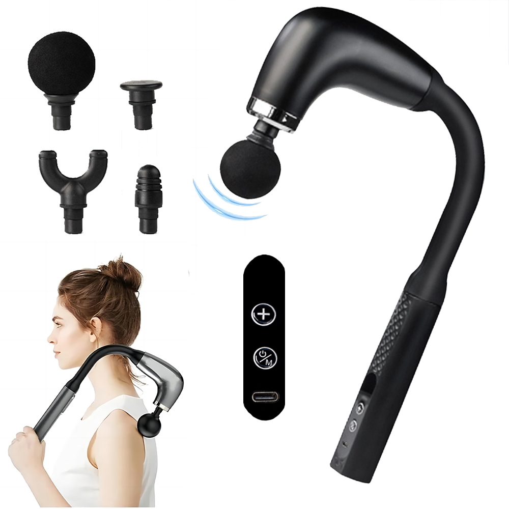 ポータブル筋膜マッサージガン電気パーカッションピストルマッサ - Health Wellness のレビューと価格