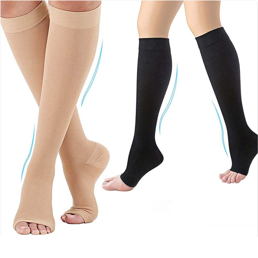 男性と女性のための医療圧縮ソックス,静脈瘤のない保護ホース, - Echinacea のレビューと価格