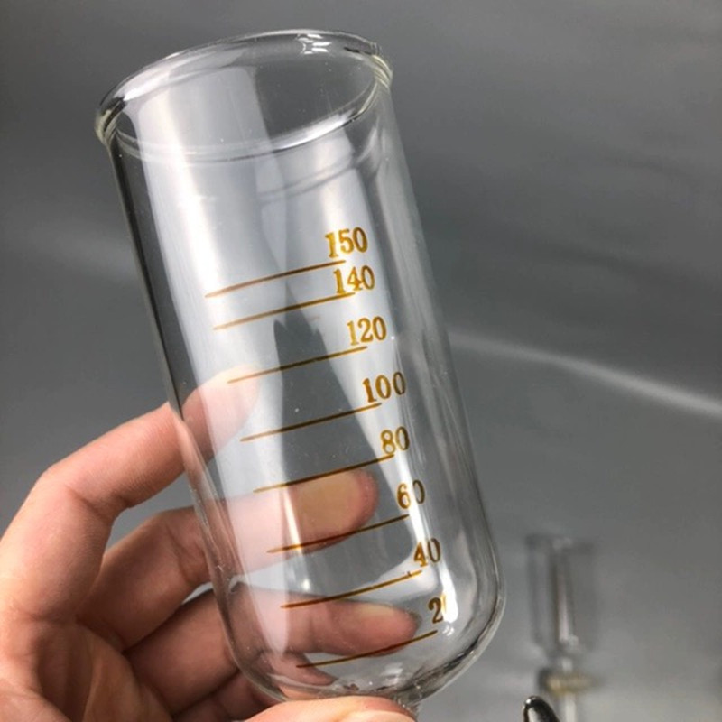 80/150 ミリリットル排出漏斗円筒ガラス液体分離漏斗ドリ - Essential Oils のレビューと価格