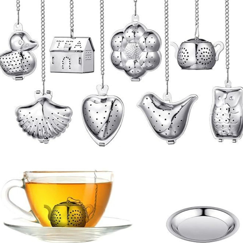 1/2個入り クリエイティブなステンレス製ティーインフューザ - Herbal Tea のレビューと価格
