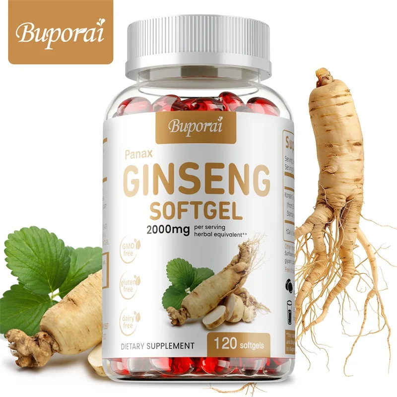 レッドパナックス高麗人参カプセル - 免疫力、エネルギー、疲 - Ginger Tea のレビューと価格