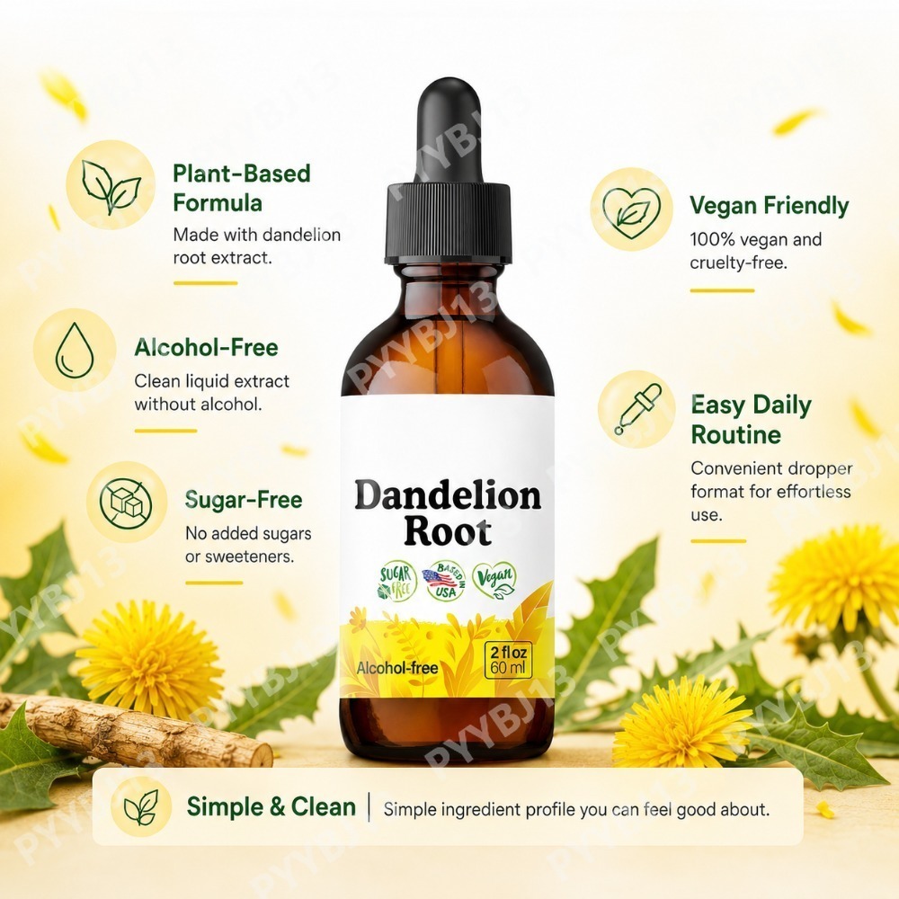 タンポポ根のサプリメント 肝臓デトックス クレンズサポートチ - Herbal Tincture のレビューと価格