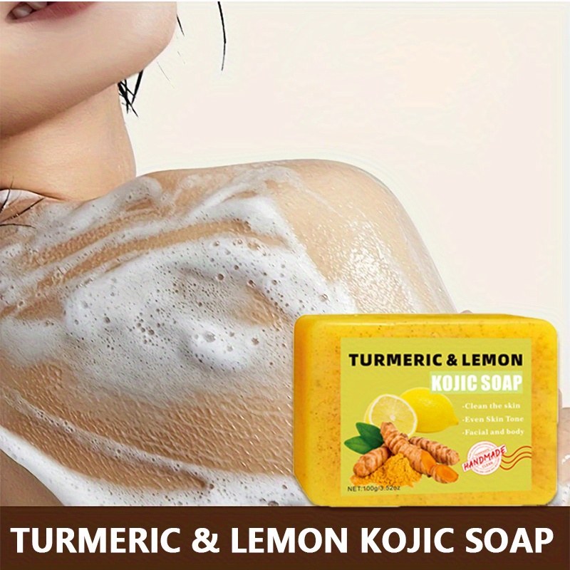 ターメリッククエン酸石鹸 2 個、優しいクレンジング、ボディ - Turmeric のレビューと価格